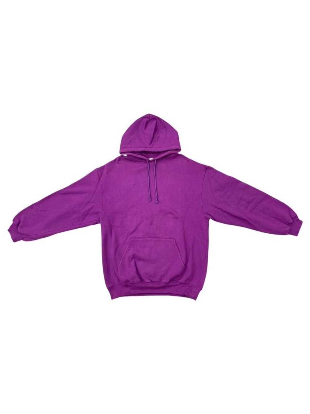 Balenciaga Hoodie Back Logo Pullover Purple M